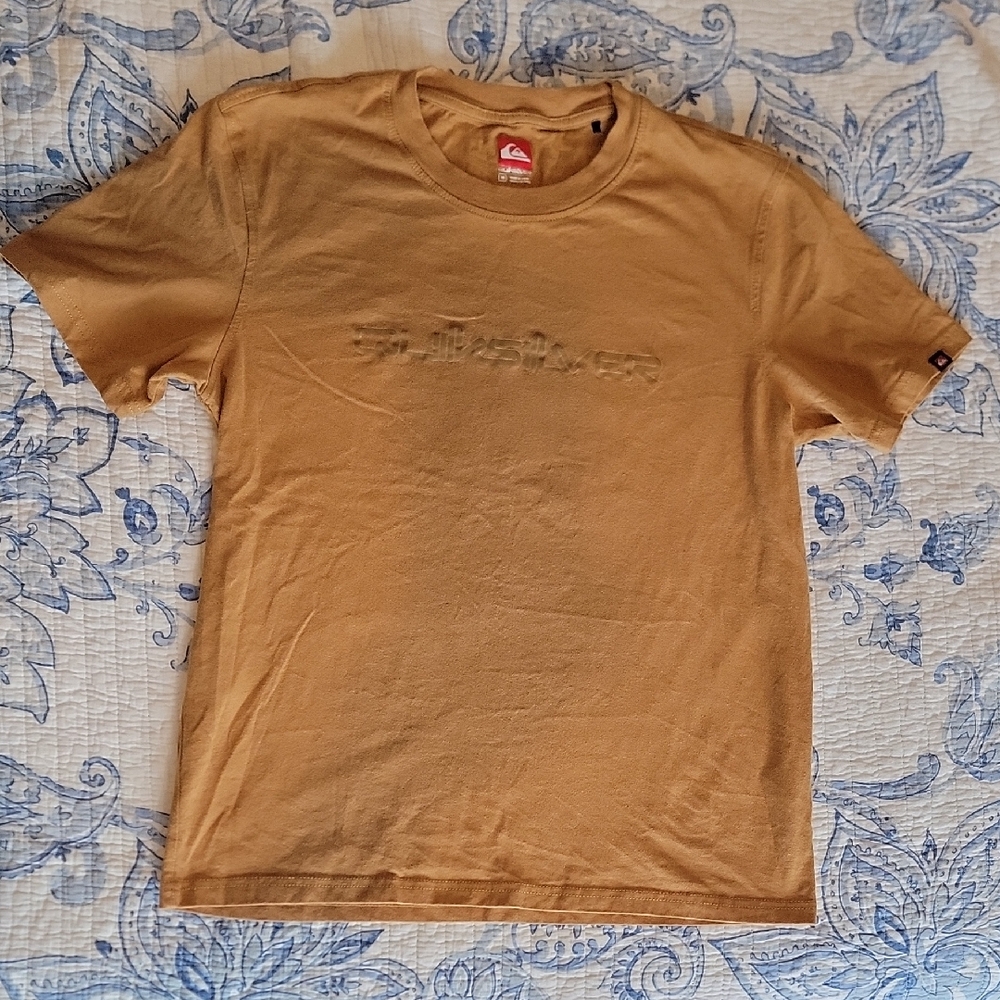 Quiksilver Men's Medium Tan T-Shirt